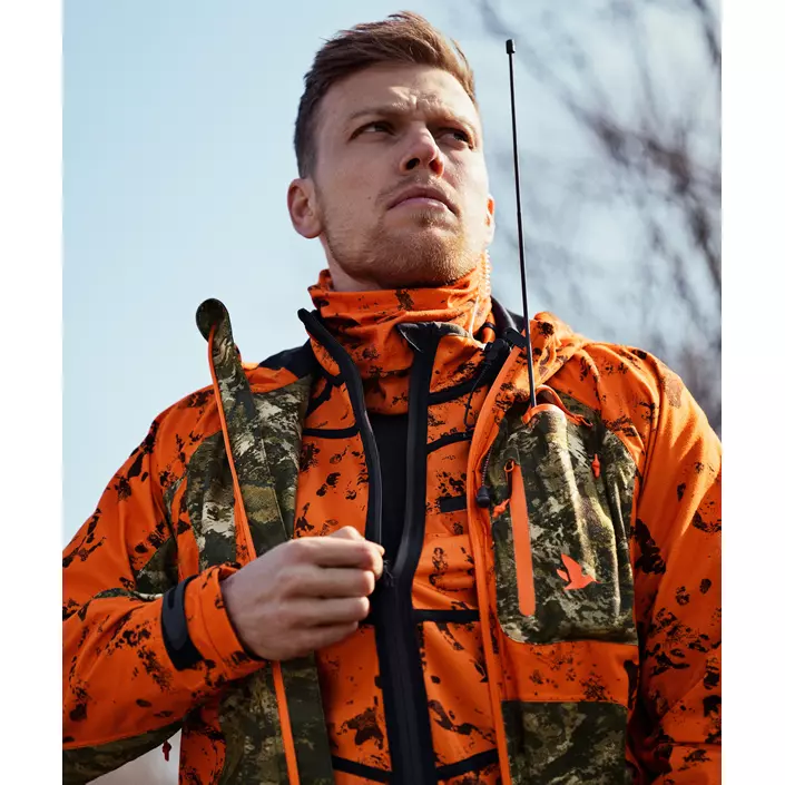 Seeland Vantage hunting jacket, InVis green/InVis orange blaze, large image number 7