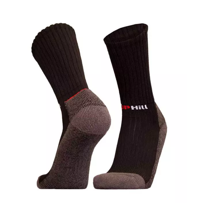 UphillSport Virva socks, Black, large image number 1
