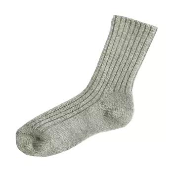 Joha Wolle Socken, Grey melange