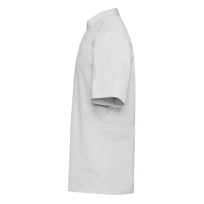 Segers slim fit short-sleeved chefs shirt, Grey, large image number 4