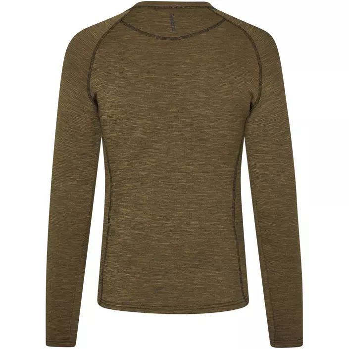 Seeland Peak Aia dame baselayer trøje, Military Olive Melange, large image number 2