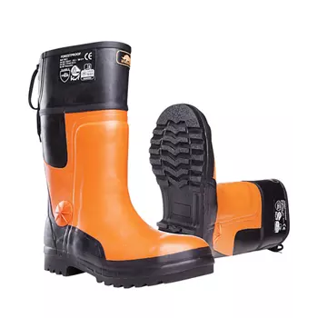 SIP safety boots, Black/Orange