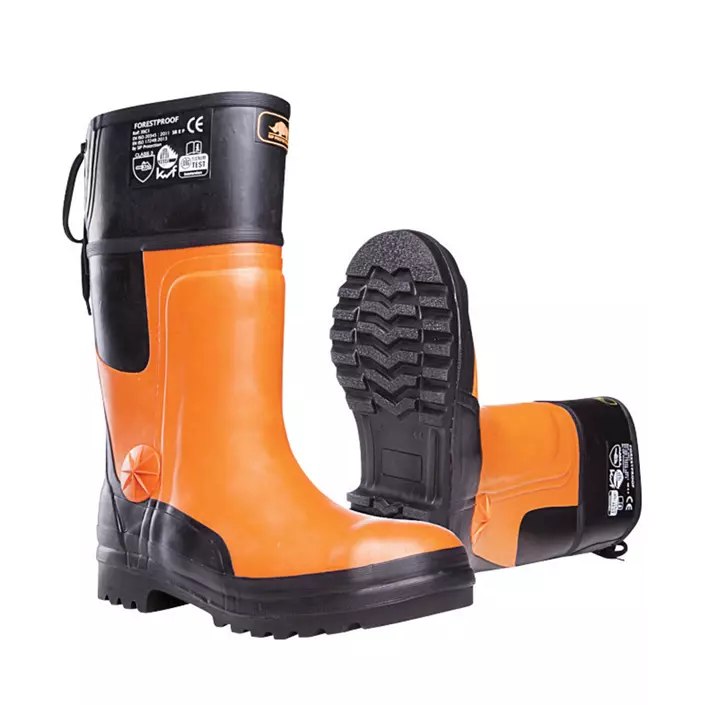 SIP safety boots, Black/Orange, large image number 0