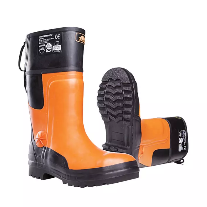 SIP safety boots, Black/Orange, large image number 0