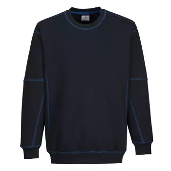Portwest sweatshirt, Marinblå/Kungsblå