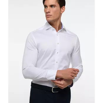 Eterna Soft Tailoring Slim fit shirt, Off White