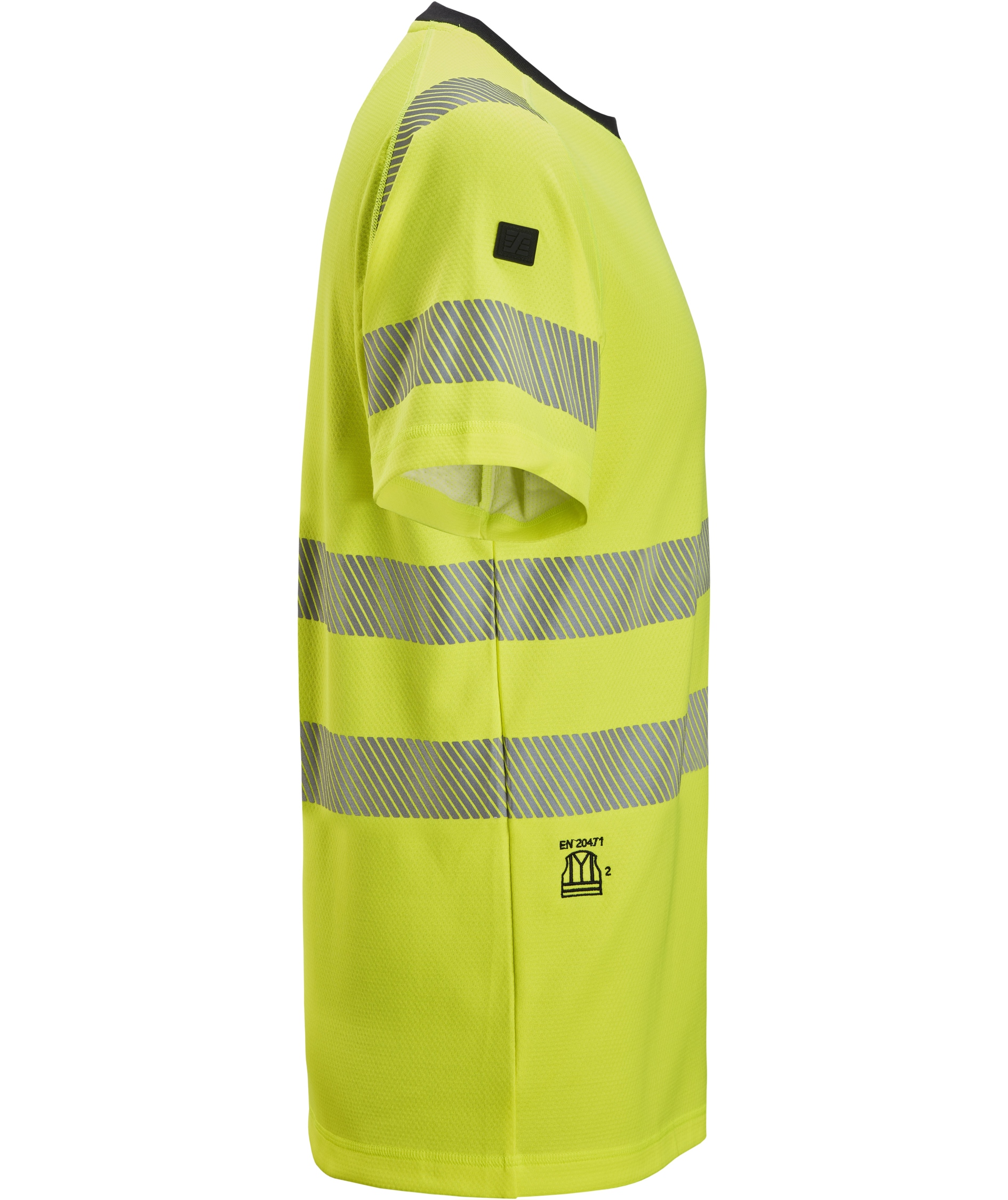 Snickers T-shirt 2539, Hi-Vis Yellow, large image number 4