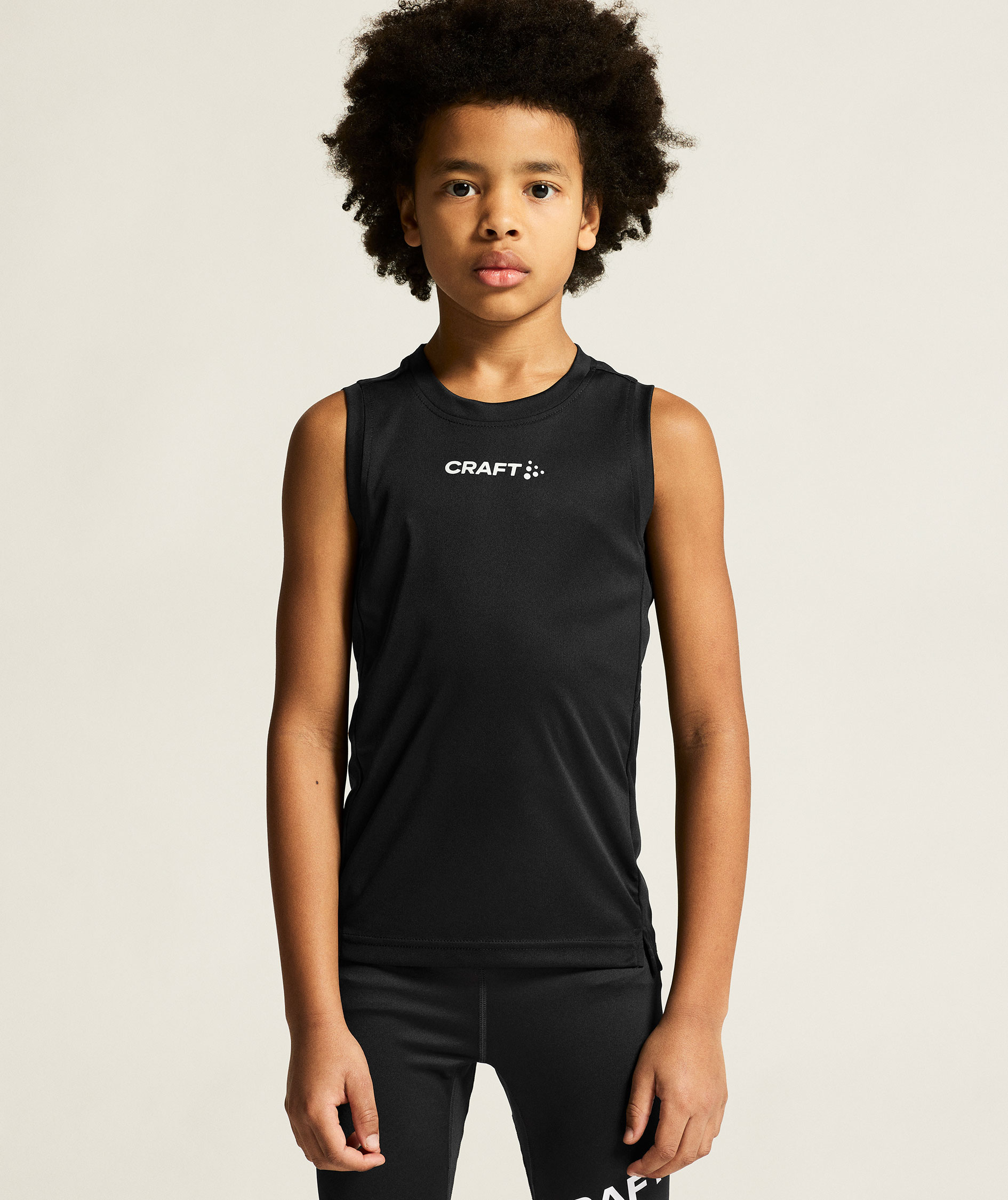 Craft Rush tank top til b&oslash;rn, Black, large image number 7