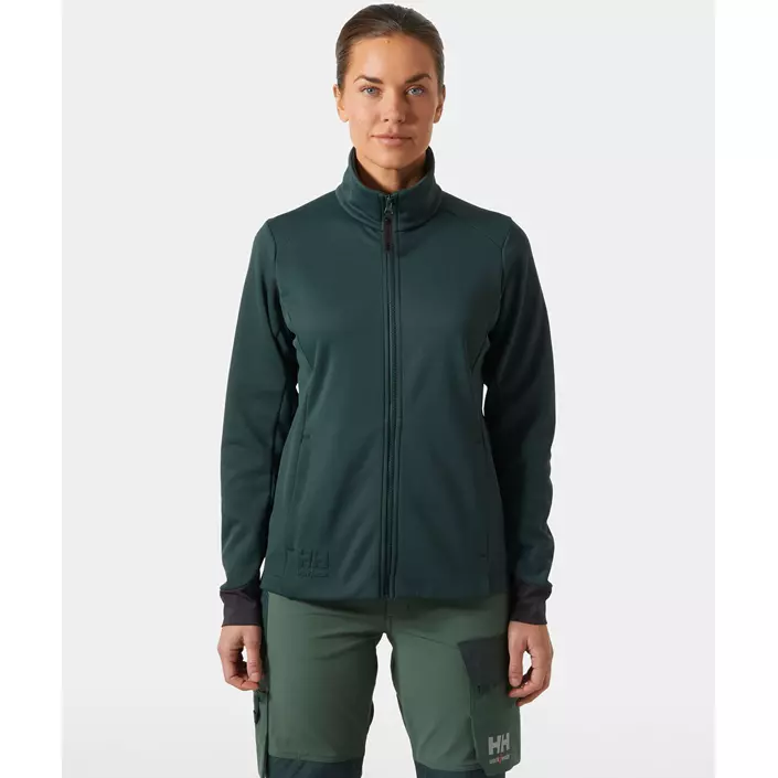 Helly Hansen Tech cardigan dam, Darkest Spruce, large image number 1