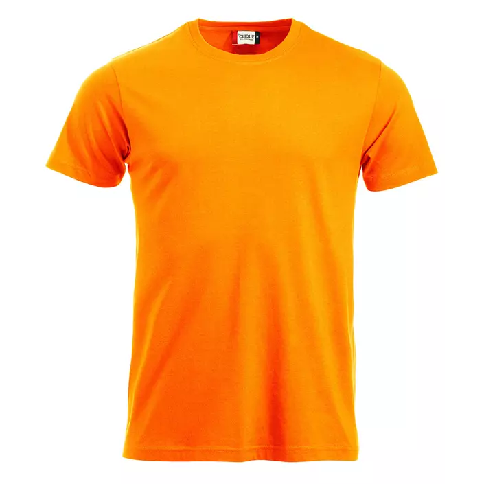 Clique New Classic T-shirt, Hi-vis Orange, large image number 0