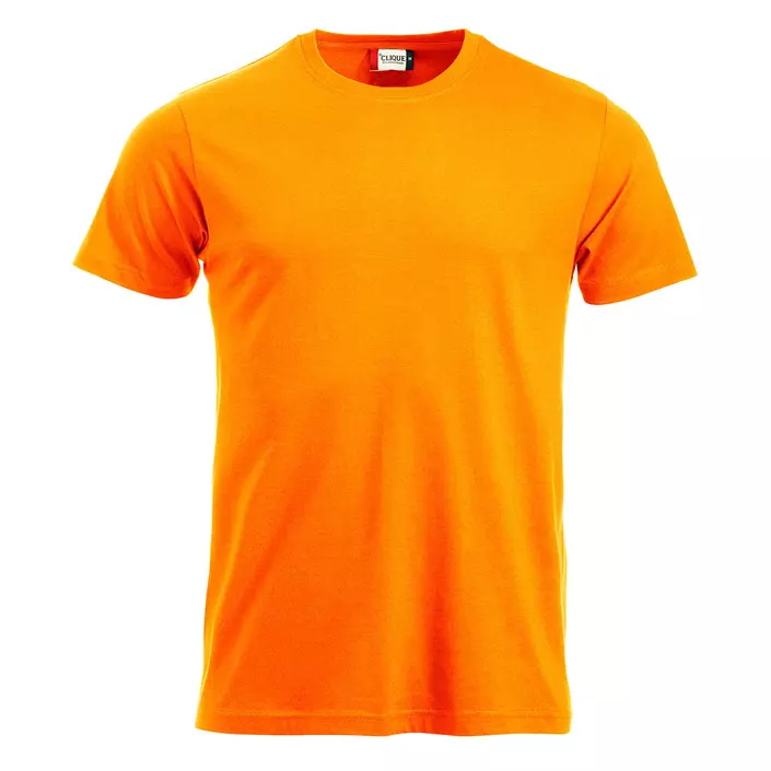 Clique New Classic T-skjorte, Hi-vis Orange, large image number 0