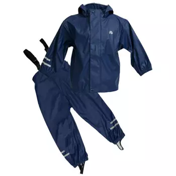 Elka Elements PU Regenanzug für Kinder, Marine