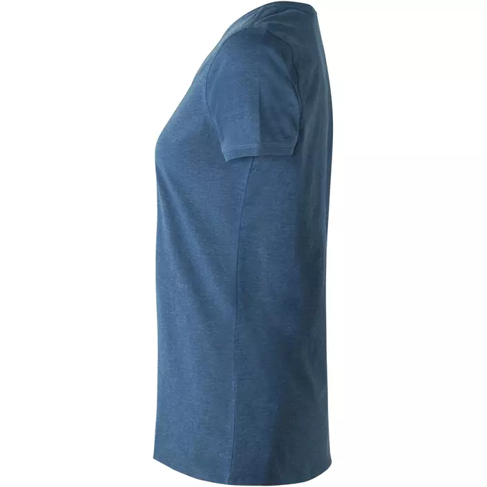 ID Damen T-Shirt, Blau Melange, large image number 2
