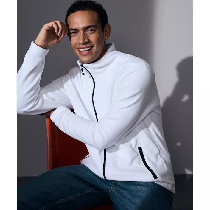 ID microfleece jakke, Hvid, large image number 1