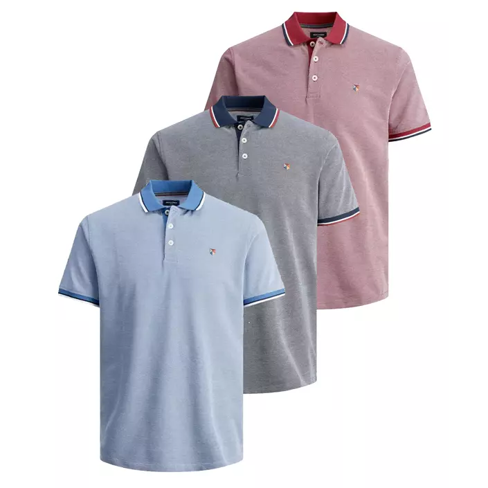 Jack & Jones Set of polo T-shirts, , large image number 0