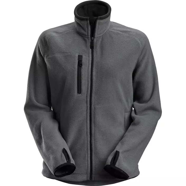 Snickers AllroundWork women's fleece jacket 8027, Steel Grey/Black, large image number 0
