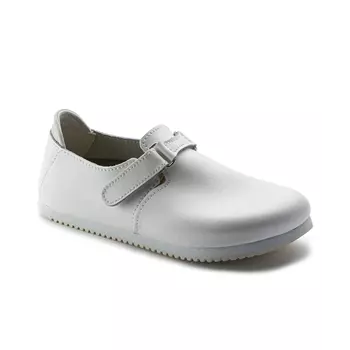 Birkenstock Linz Super Grip Regular Fit work shoes, White