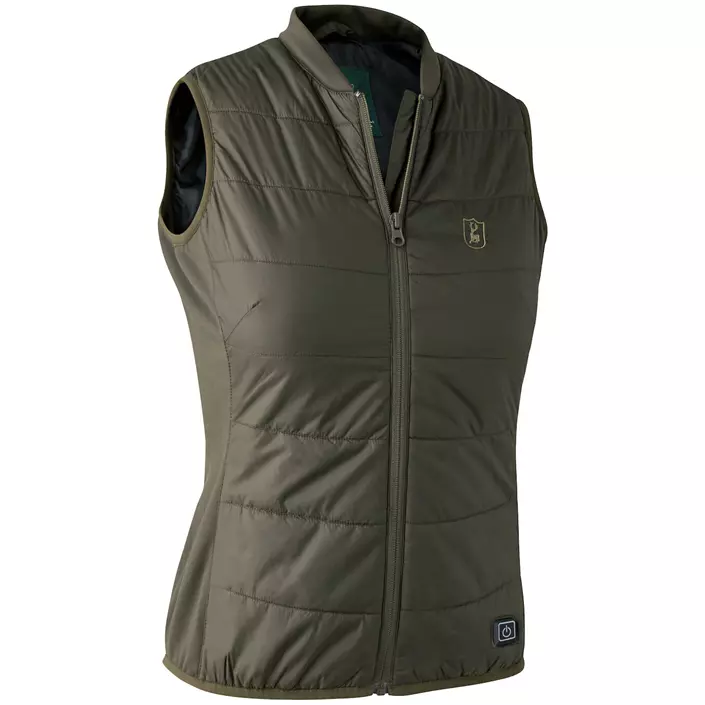 Deerhunter Lady Heat quilted women's Inner vest, Deep Green, large image number 1