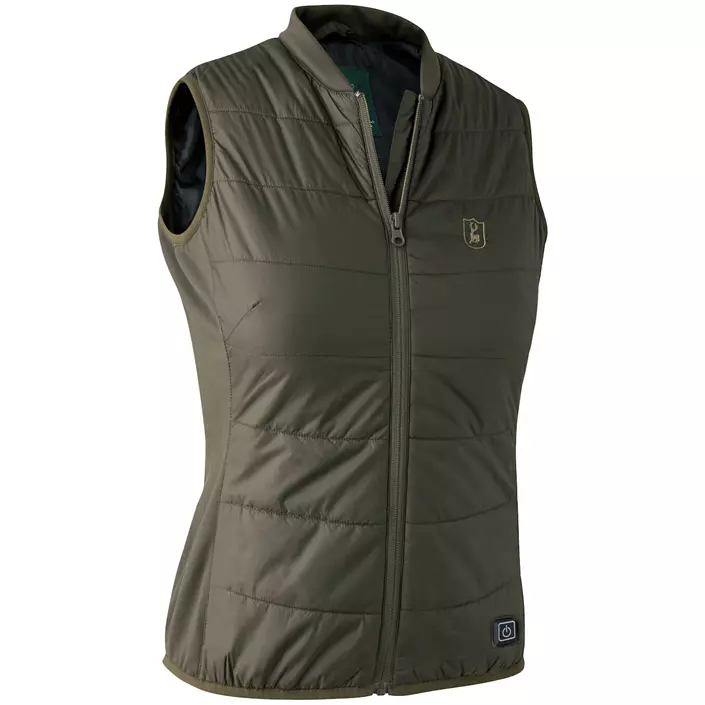 Deerhunter Lady Heat vattert dame innervest, Deep Green, large image number 1