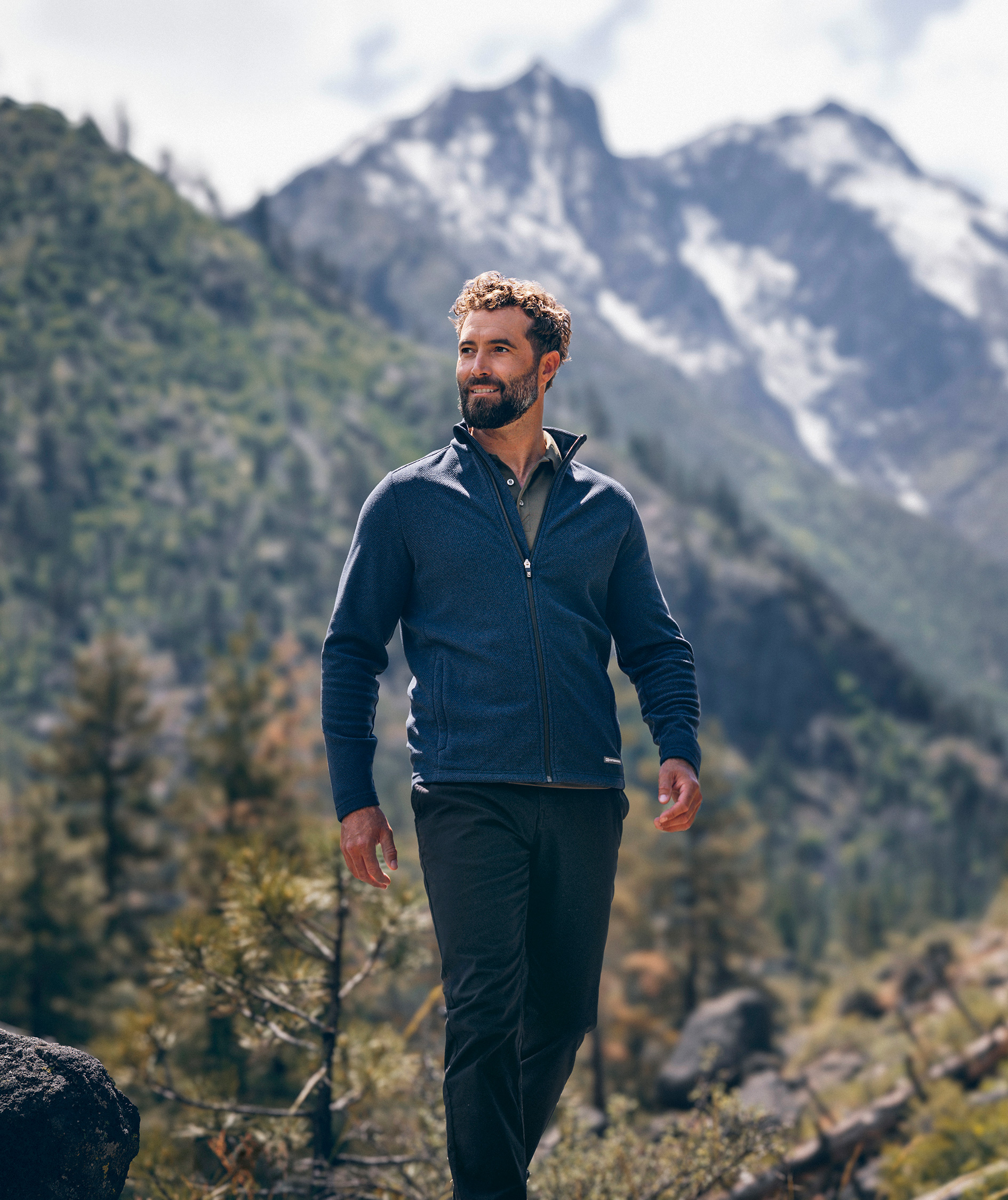 Cutter & Buck Hunts Point fleecejacka, Marin, large image number 1