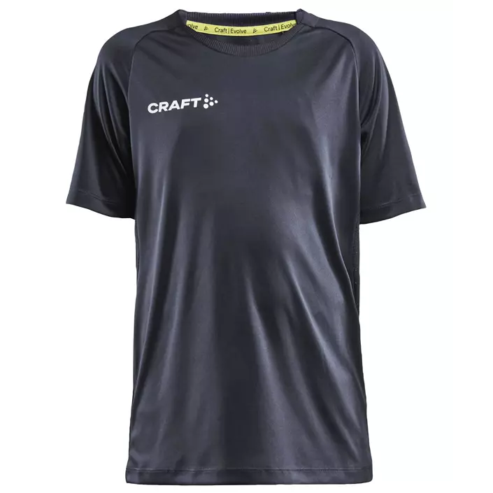 Craft Evolve T-skjorte for barn, Asphalt, large image number 0