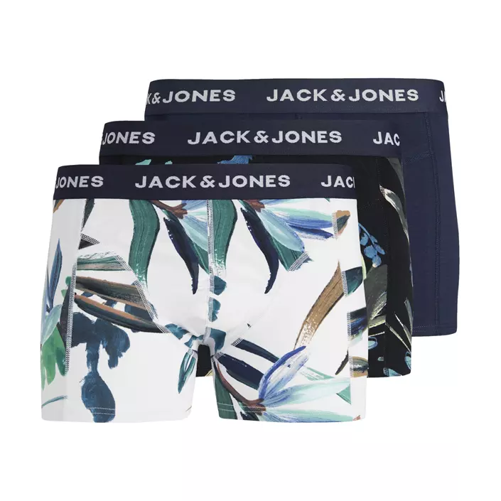 Jack & Jones Plus JACLOUIS 3-pak boxershorts, Navy Blazer, large image number 0