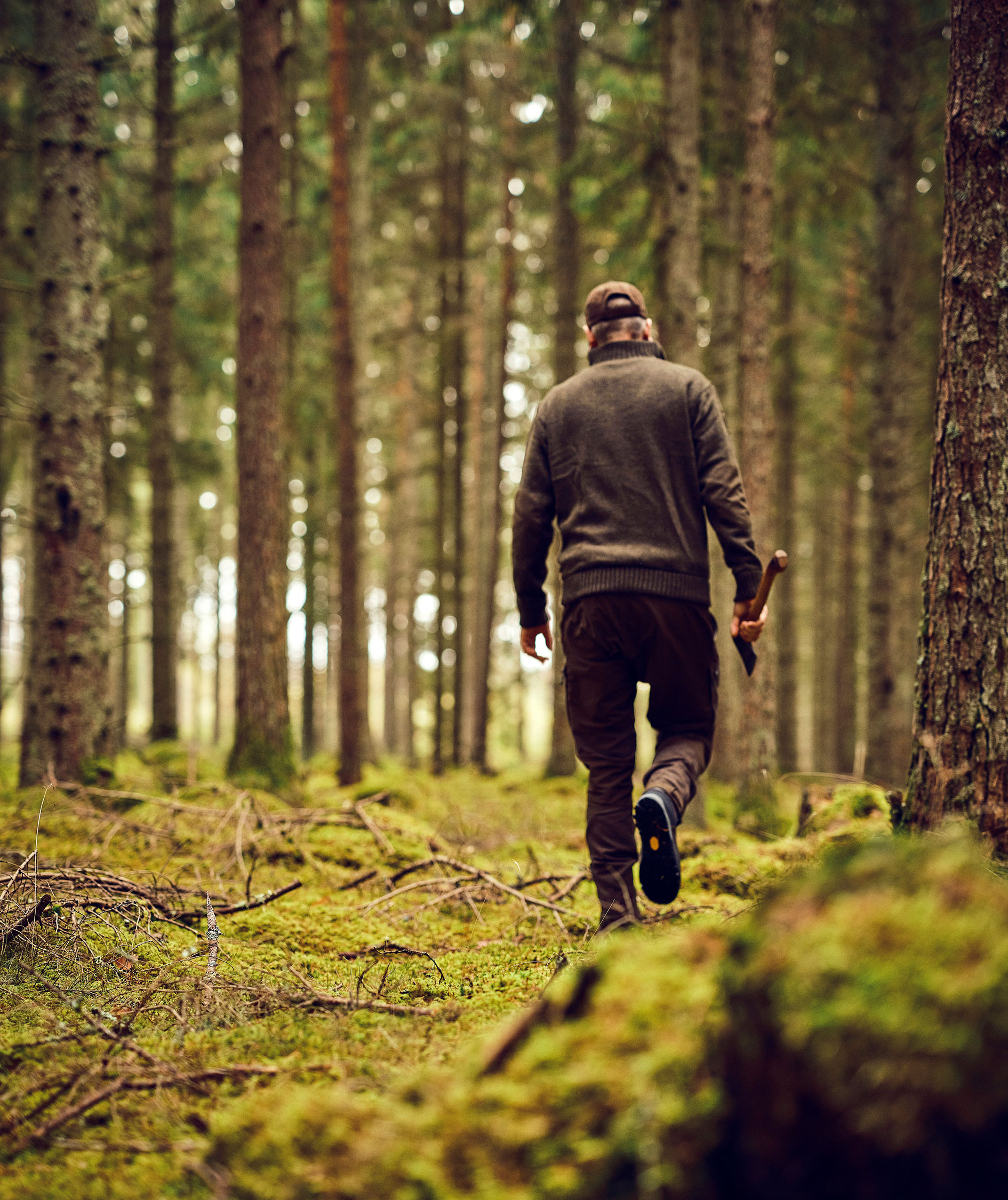 Pinewood Hurricane striktr&oslash;je med membran, M&oslash;rkegr&oslash;n, large image number 2