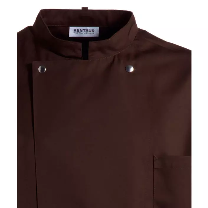 Kentaur short-sleeved  chefs jacket, Mocca, large image number 1