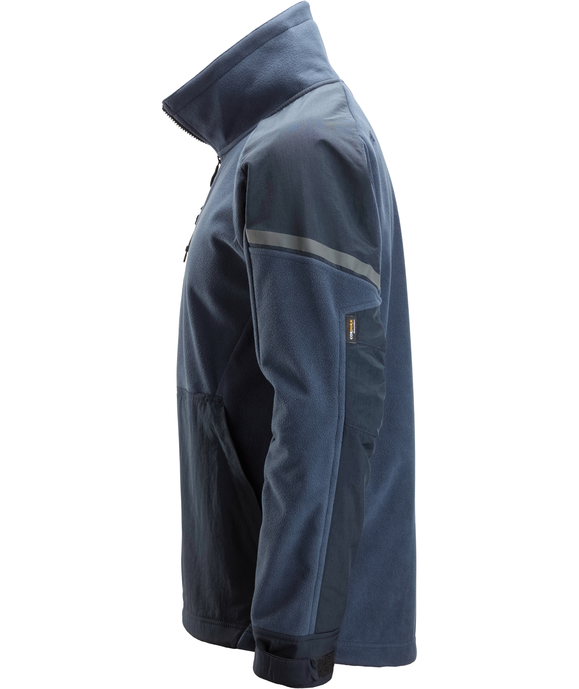 Snickers vindtett fleecejakke 8410, Navy/Dark Navy, large image number 3
