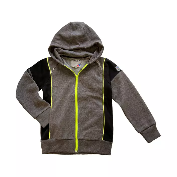 Terrax sweat jacket for kids, Dark Anthracite/Black, large image number 0