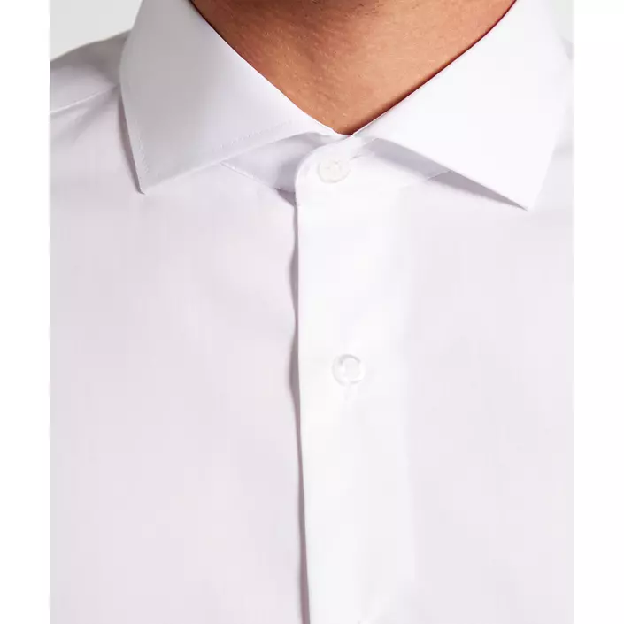 Eterna Uni Poplin Slim fit shirt, White, large image number 3