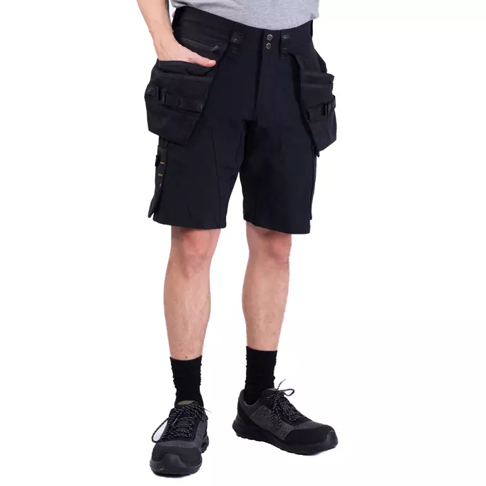 Westborn craftsman shorts full stretch, Black, large image number 11