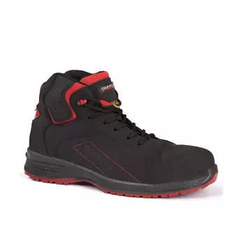 Giasco Basket safety boots S3, Black/Red