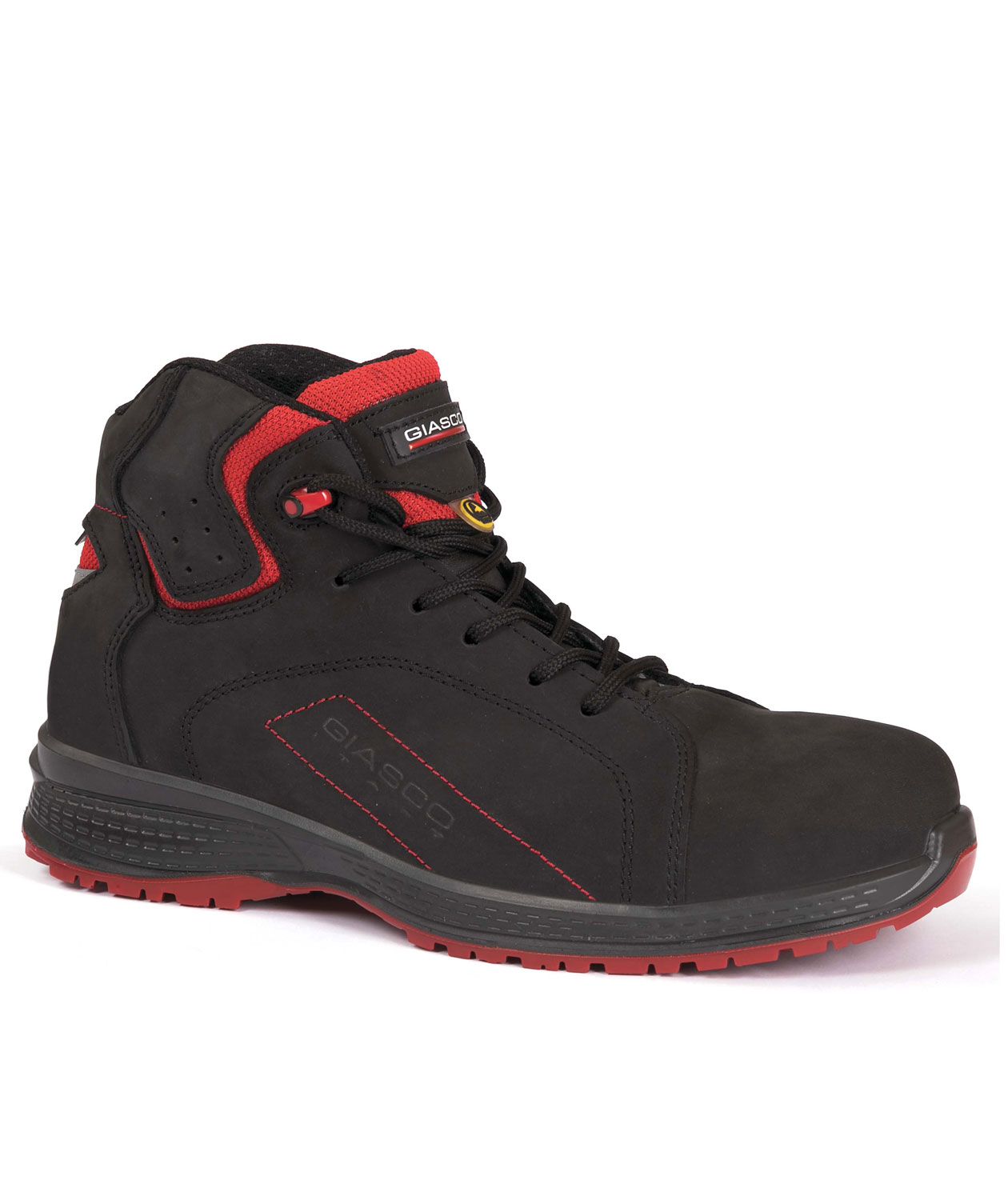 Giasco Basket safety boots S3 Black Red