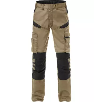 Fristads work trousers 2555, Khaki/Black