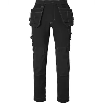 Top Swede craftsman trousers 306 full stretch, Black