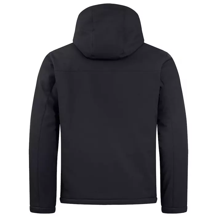 Clique lined softshell jacket, Black, large image number 1