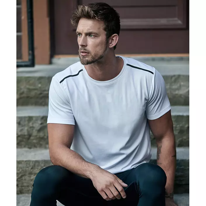 Tee Jays Luxury sports T-shirt, Hvid, large image number 1