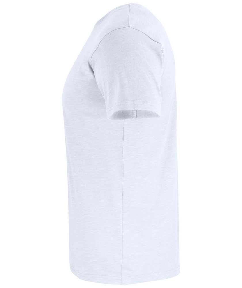 Clique Slub T-shirt, White, large image number 3