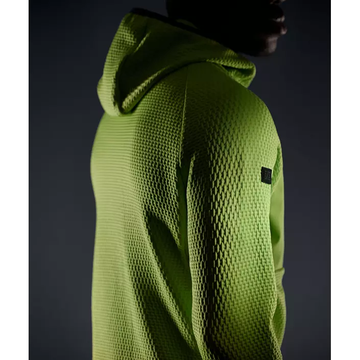 Snickers FlexiWork hoodie with zipper 8405, Lime, large image number 5