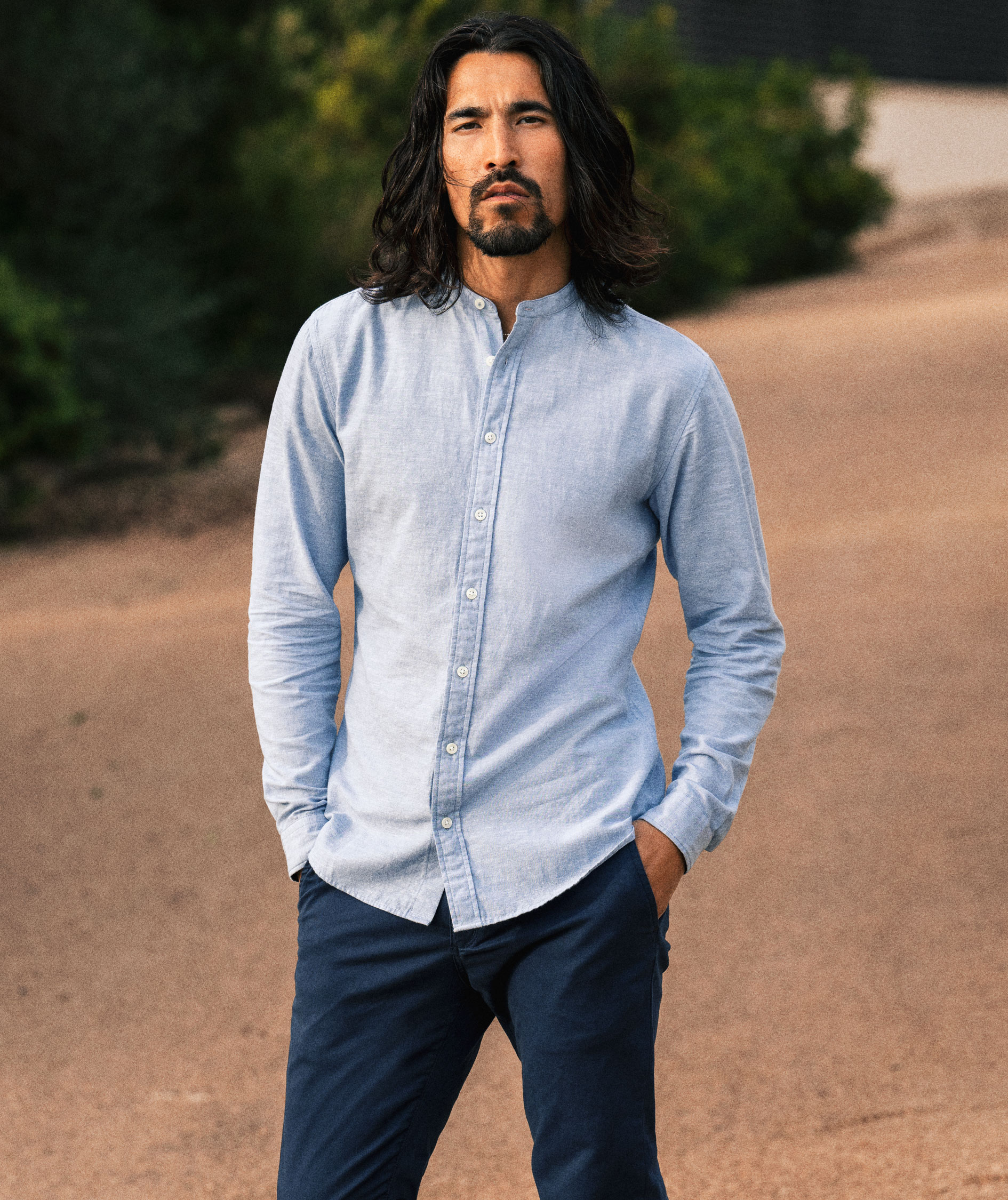 James Harvest Townsend linen shirt