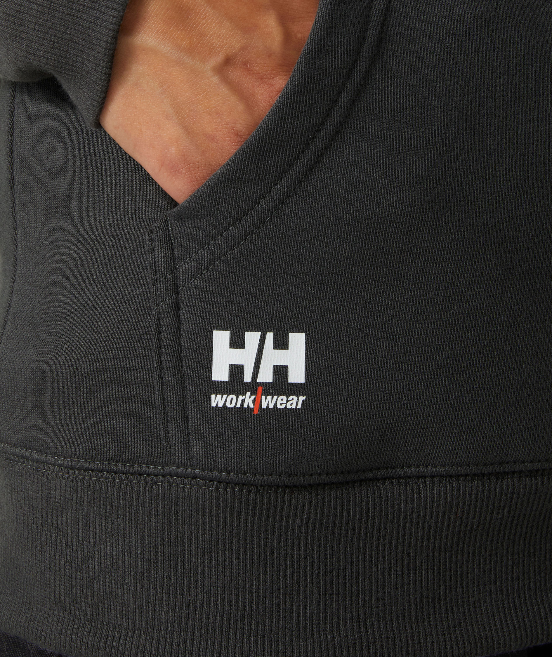 Helly Hansen Classic Damen Hoodie, Dark Grey, large image number 5