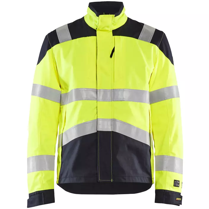 Blåkläder Multinorm work jacket, Hi-vis Yellow/Marine, large image number 0