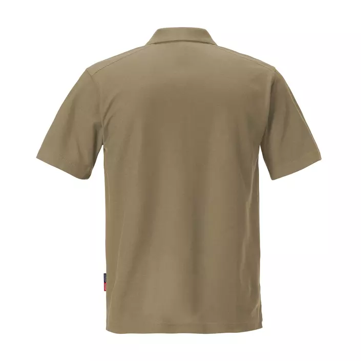 Kansas kortærmet Polo T-shirt, Khaki, large image number 1