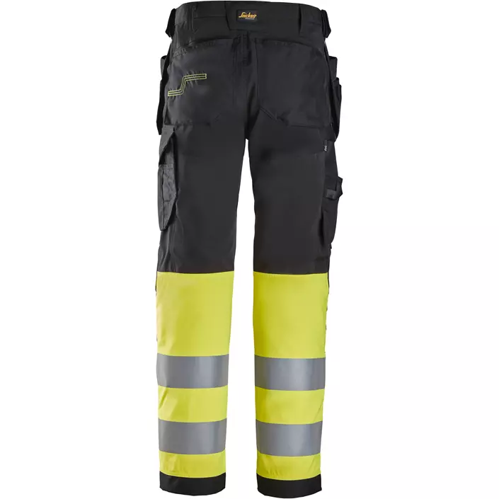 Snickers Handwerkerhose, Schwarz/Hi-Vis Gelb, large image number 1