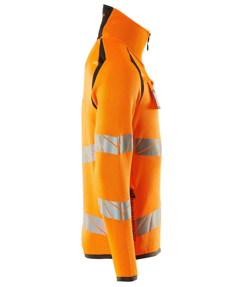 Mascot Accelerate Safe knitted sweater, Hi-vis Orange/Dark anthracite, large image number 2