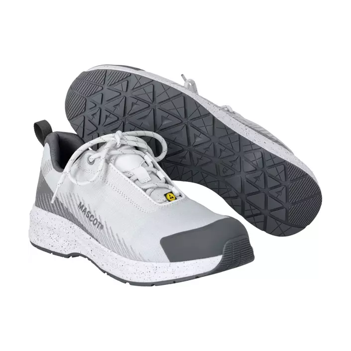 Mascot Customized safety shoes S1PS, White/Stone Grey, large image number 0