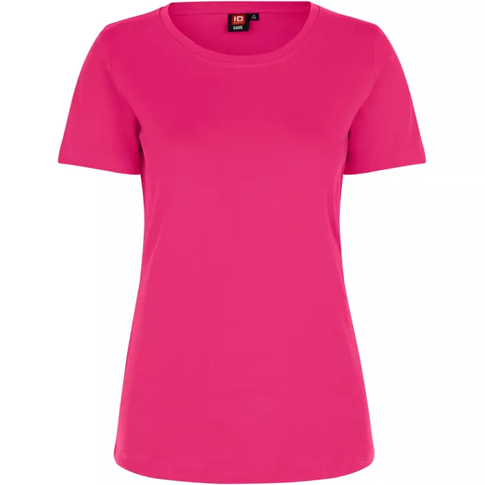 ID Interlock dame T-shirt, Pink, large image number 0