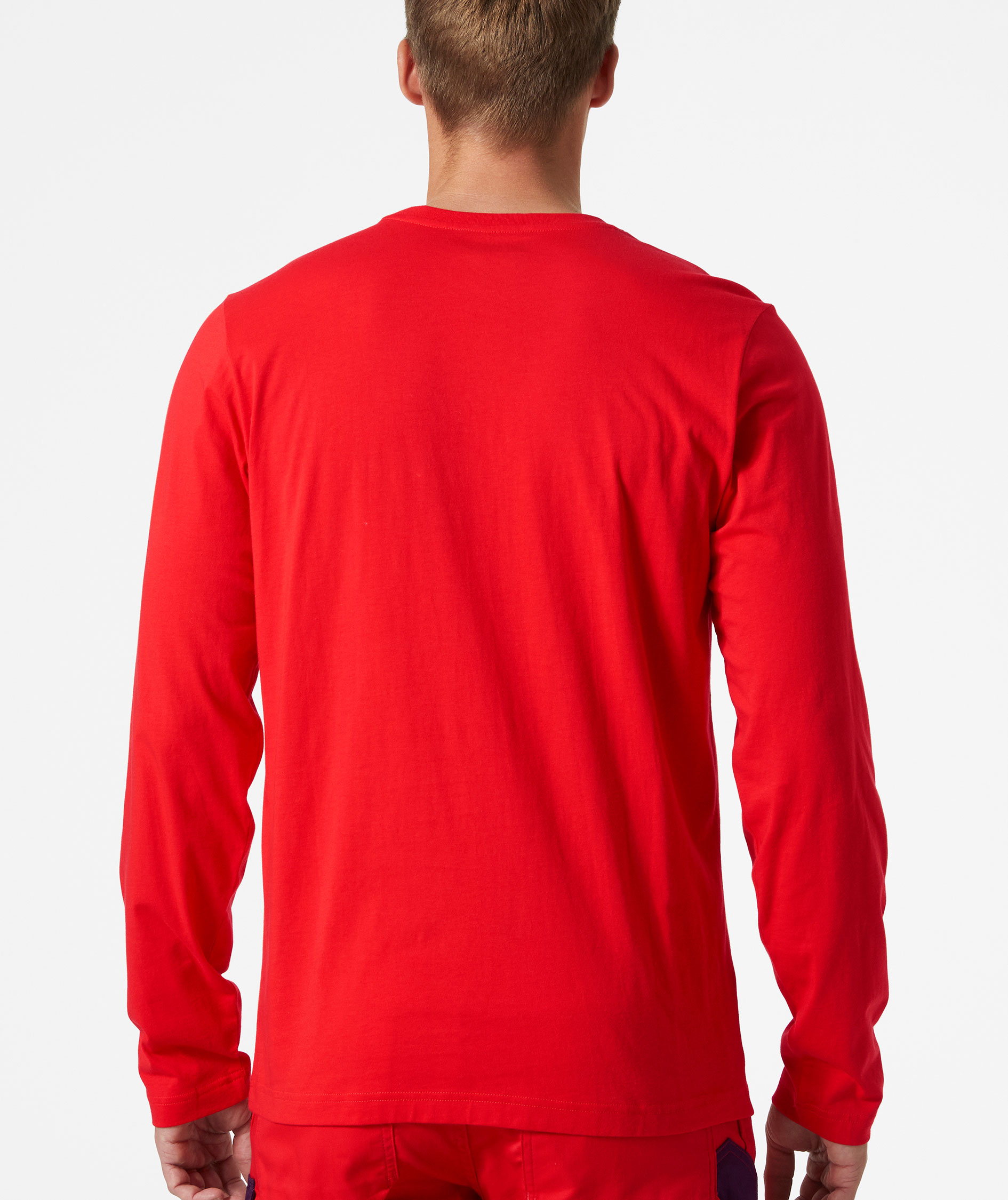 Helly Hansen Classic long-sleeved T-shirt, Alert red, Alert red, large image number 3