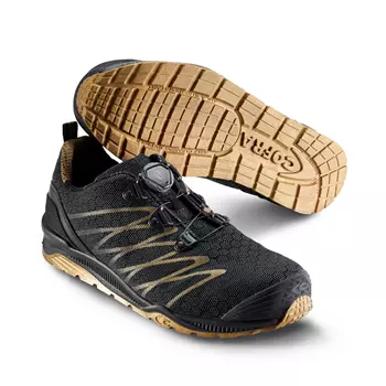 Cofra Charger safety shoes S3, Black/Gold